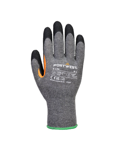 Rękawice robocze Portwest A106 Grip 10 lateksowe wzmocniony kciuk | ToSafe