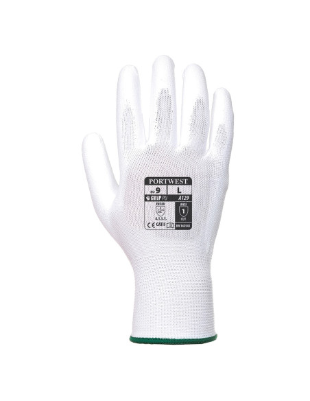 Rękawice robocze Portwest A129 PU do prac precyzyjnych karton 480 par | ToSafe