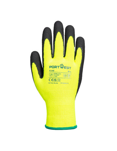 Rękawice robocze Portwest A143 Thermal Soft Grip ocieplane lateksem | ToSafe