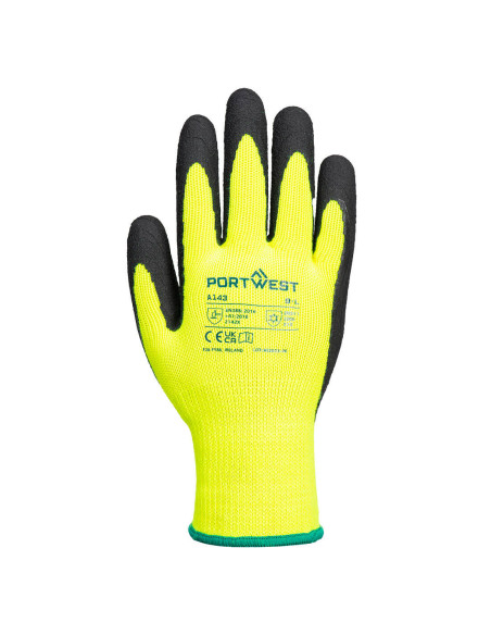 Rękawice robocze Portwest A143 Thermal Soft Grip ocieplane lateksem | ToSafe