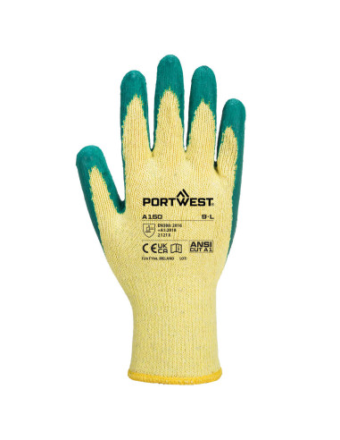 Rękawice robocze Portwest A150 Classic Grip lateksowe | ToSafe