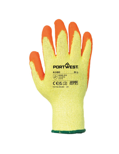 Rękawice robocze Portwest A150 Classic Grip lateksowe | ToSafe