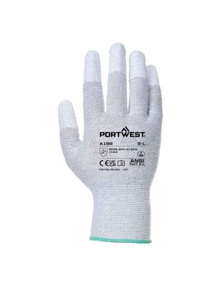 Rękawice antystatyczne Portwest A198 ESD PU do elektroniki | ToSafe
