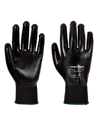 Rękawice robocze Portwest All-Flex Grip A315 powlekane nitrylem Czarny
