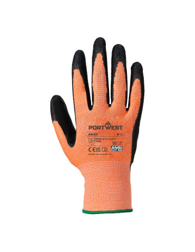 Rękawice antyprzecięciowe Portwest A643 Amber nitryl A2 | ToSafe
