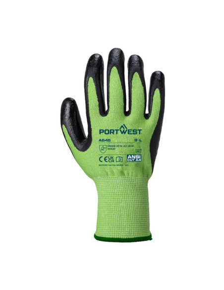 Rękawice antyprzecięciowe Portwest A645 Green Cut poziom D | ToSafe