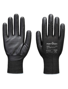 Rękawice antyprzecięciowe Portwest A680 F21 Nitrile Tungsten A9 Czarny