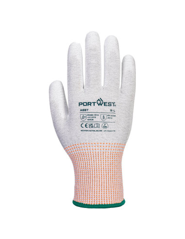 Rękawice ESD Portwest A697 antyprzecięciowe poziom B | ToSafe