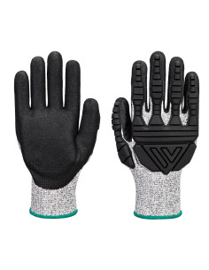 Rękawice antyprzecięciowe i antyuderzeniowe Portwest A723 TPV Szary/Czarny
