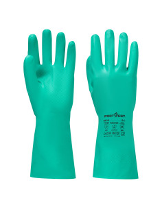 Rękawica chemiczna Portwest A812 Nitrosafe Plus Zielony
