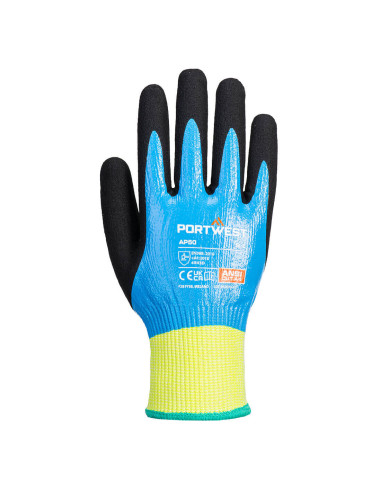 Rękawice antyprzecięciowe powlekane nitrylem Portwest Aqua Cut Pro AP50 | ToSafe