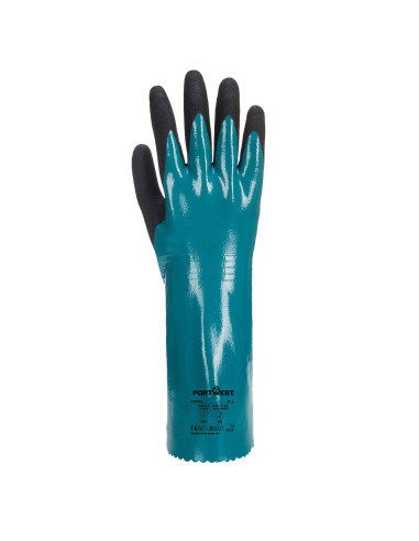 Rękawice chemoodporne nitrylowe Sandy Grip Lite Portwest AP60 | ToSafe