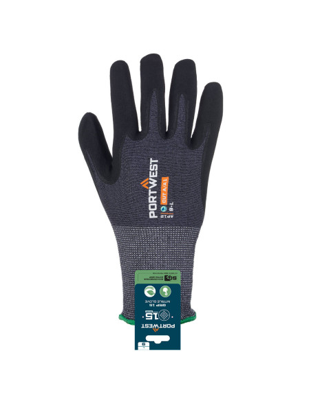 Rękawice robocze nitrylowe Portwest SG C15 APR12 z recyklingu PET | ToSafe