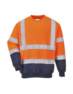 Bluza ostrzegawcza Pomarańczowy/Granatowy