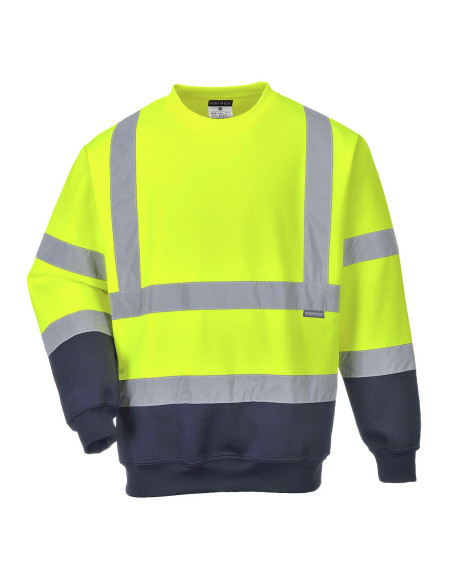 Bluza ostrzegawcza Żółty/Granatowy