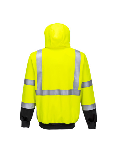 Bluza ostrzegawcza z kapturem Portwest B315 – dwukolorowa bluza hi-vis | ToSafe