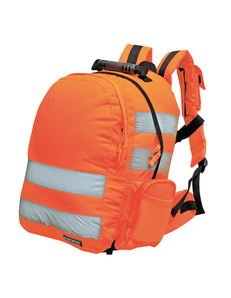 Plecak ostrzegawczy Portwest B904 – plecak hi-vis z systemem szybkiego wypięcia | ToSafe