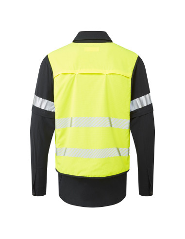 Koszula ostrzegawcza 5 w 1 Portwest BX322 – koszula hi-vis z odpinaną kamizelką | ToSafe