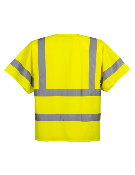 Kamizelka ostrzegawcza Portwest C372 – kamizelka hi-vis z rękawem i kieszenią na tablet | ToSafe