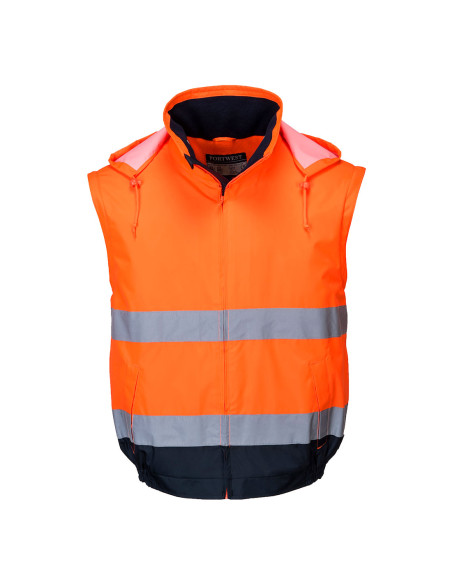 Kurtka ostrzegawcza Portwest C464 Essential Bomber 2w1 – kurtka robocza hi-vis | ToSafe