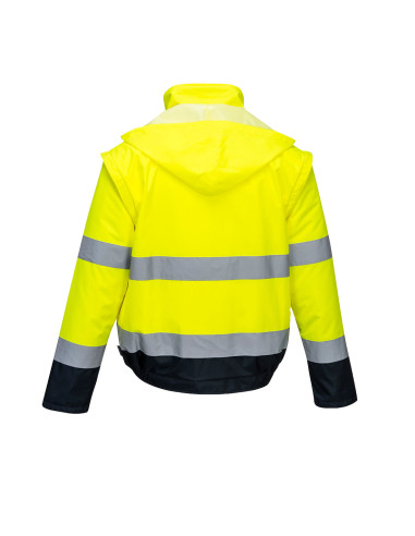 Kurtka ostrzegawcza Portwest C464 Essential Bomber 2w1 – kurtka robocza hi-vis | ToSafe