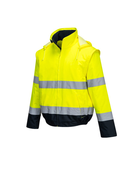 Kurtka ostrzegawcza Portwest C464 Essential Bomber 2w1 – kurtka robocza hi-vis | ToSafe