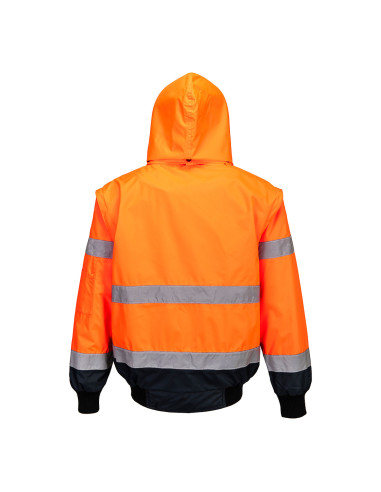 Kurtka ostrzegawcza Portwest C465 Bomber 3w1 – kurtka robocza hi-vis | ToSafe