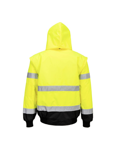 Kurtka ostrzegawcza Portwest C465 Bomber 3w1 – kurtka robocza hi-vis | ToSafe