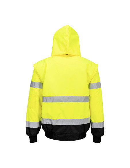 Kurtka ostrzegawcza Portwest C465 Bomber 3w1 – kurtka robocza hi-vis | ToSafe