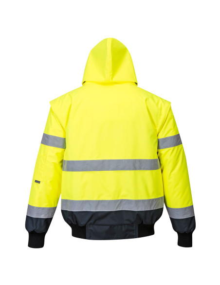 Kurtka ostrzegawcza Portwest C465 Bomber 3w1 – kurtka robocza hi-vis | ToSafe