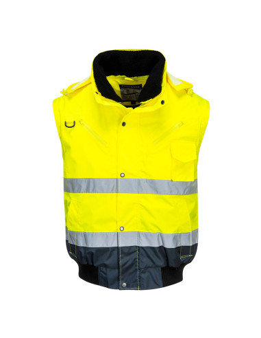 Kurtka ostrzegawcza Portwest C465 Bomber 3w1 – kurtka robocza hi-vis | ToSafe
