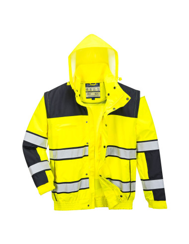 Kurtka ostrzegawcza Portwest C466 Bomber 3w1 – zimowa kurtka robocza hi-vis | ToSafe