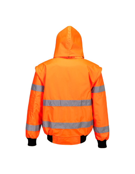 Kurtka ostrzegawcza Portwest C467 Bomber 3w1 – kurtka robocza hi-vis | ToSafe