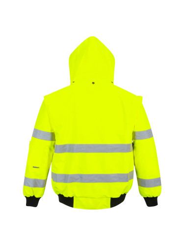 Kurtka ostrzegawcza Portwest C467 Bomber 3w1 – kurtka robocza hi-vis | ToSafe