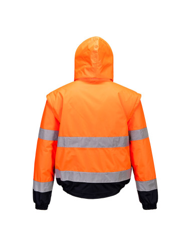 Kurtka ostrzegawcza Portwest C468 Bomber 2w1 – kurtka robocza hi-vis | ToSafe