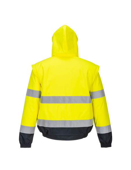 Kurtka ostrzegawcza Portwest C468 Bomber 2w1 – kurtka robocza hi-vis | ToSafe
