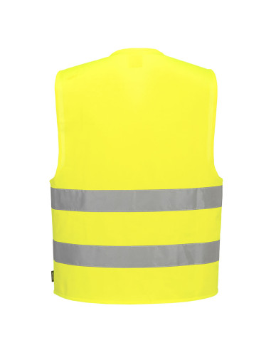 Kamizelka ostrzegawcza Portwest C475 z podwójnym uchwytem na ID – odzież hi-vis | ToSafe