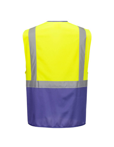Kamizelka ostrzegawcza Executive Portwest C476 Warsaw z kieszeniami – odzież hi-vis | ToSafe