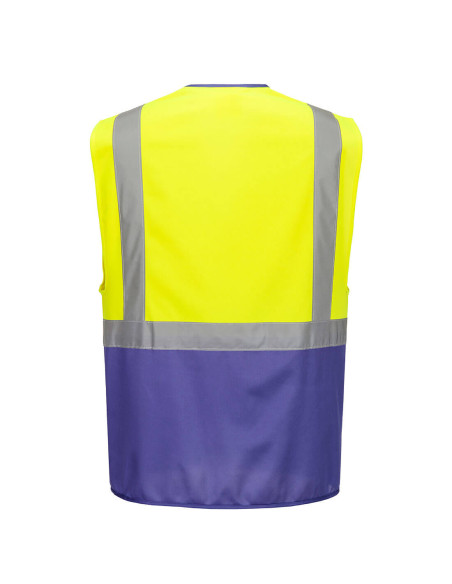 Kamizelka ostrzegawcza Executive Portwest C476 Warsaw z kieszeniami – odzież hi-vis | ToSafe
