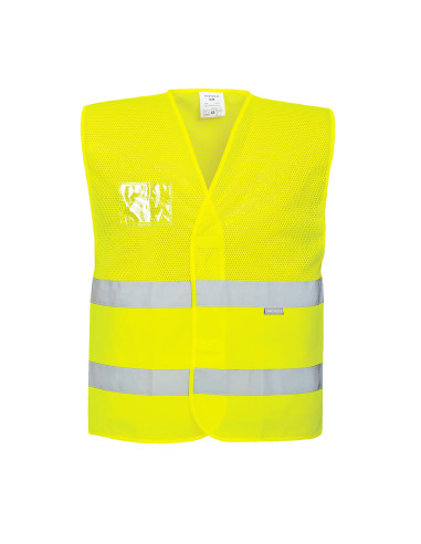 Kamizelka ostrzegawcza siatkowa Portwest C494 MeshAir Żółty