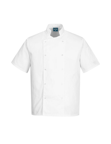 Bluza szefa kuchni Portwest C733 Cumbria Biały