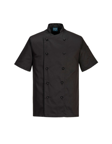 Bluza szefa kuchni Portwest C734 Kent Czarny