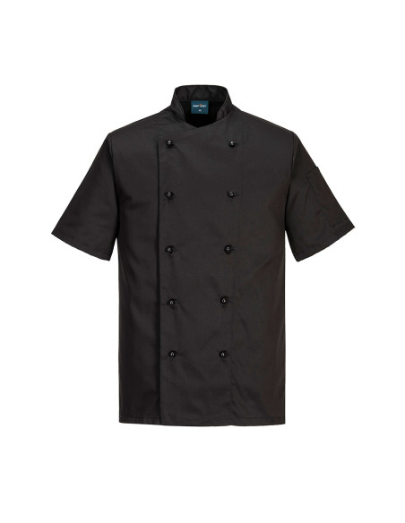Bluza szefa kuchni Portwest C734 Kent Czarny