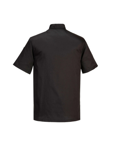 Bluza kucharska Portwest C734 Kent – krótki rękaw do pracy w kuchni | ToSafe