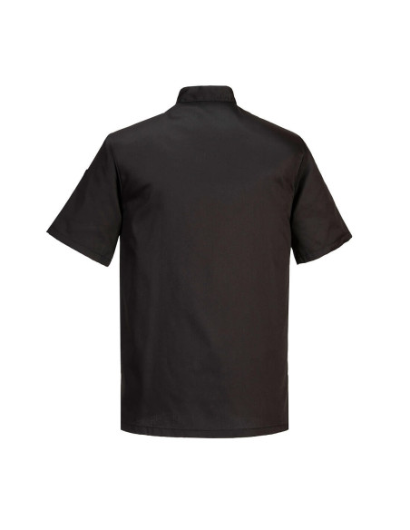 Bluza kucharska Portwest C734 Kent – krótki rękaw do pracy w kuchni | ToSafe