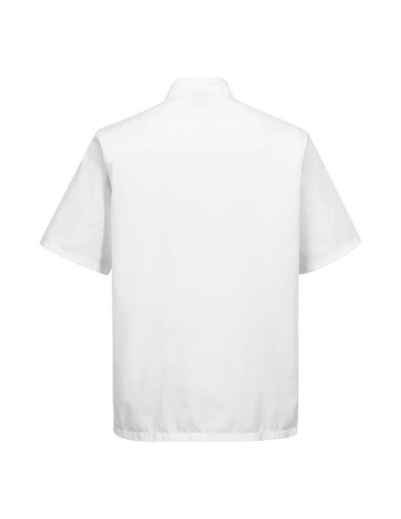 Bluza kucharska Portwest C734 Kent – krótki rękaw do pracy w kuchni | ToSafe