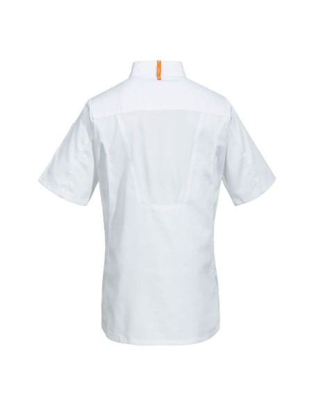 Damska bluza kucharska Portwest C736 MeshAir Pro – oddychająca odzież gastronomiczna | ToSafe