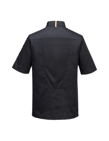 Asymetryczna bluza kucharska Portwest C739 MeshAir Pro – oddychająca odzież gastronomiczna | ToSafe