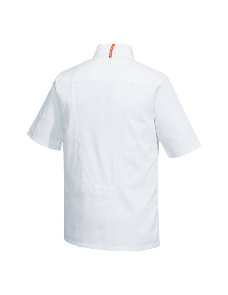 Asymetryczna bluza kucharska Portwest C739 MeshAir Pro – oddychająca odzież gastronomiczna | ToSafe