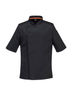 Elastyczna bluza szefa kuchni Portwest C746 MeshAir Pro Czarny